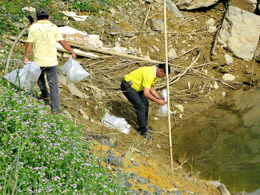 เพิ่มผลผลิตสัตว์น้ำในแหล่งน้ำธรรมชาติ